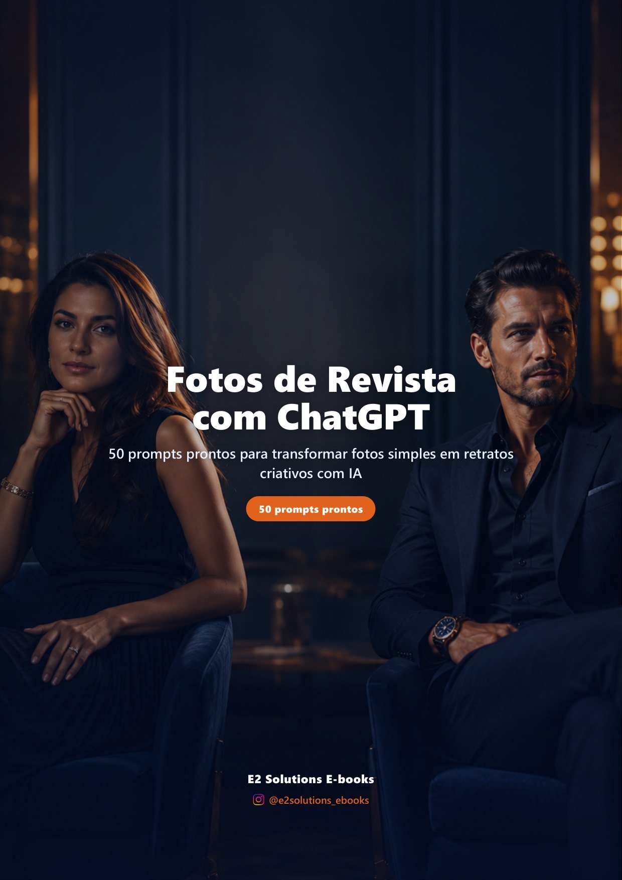 Capa do e-book Fotos de Revista com ChatGPT